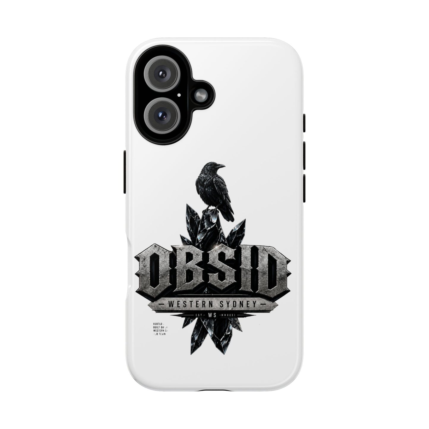 Obsid Western Sydney Raven Phone Case