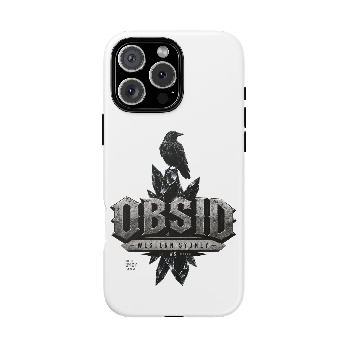 Obsid Western Sydney Raven Phone Case