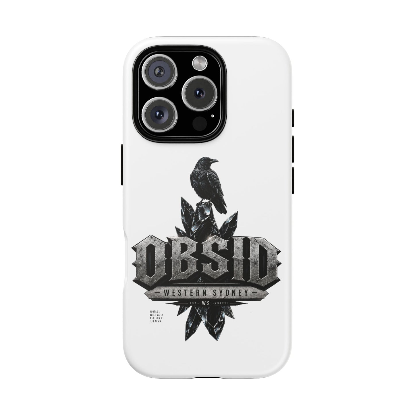 Obsid Western Sydney Raven Phone Case