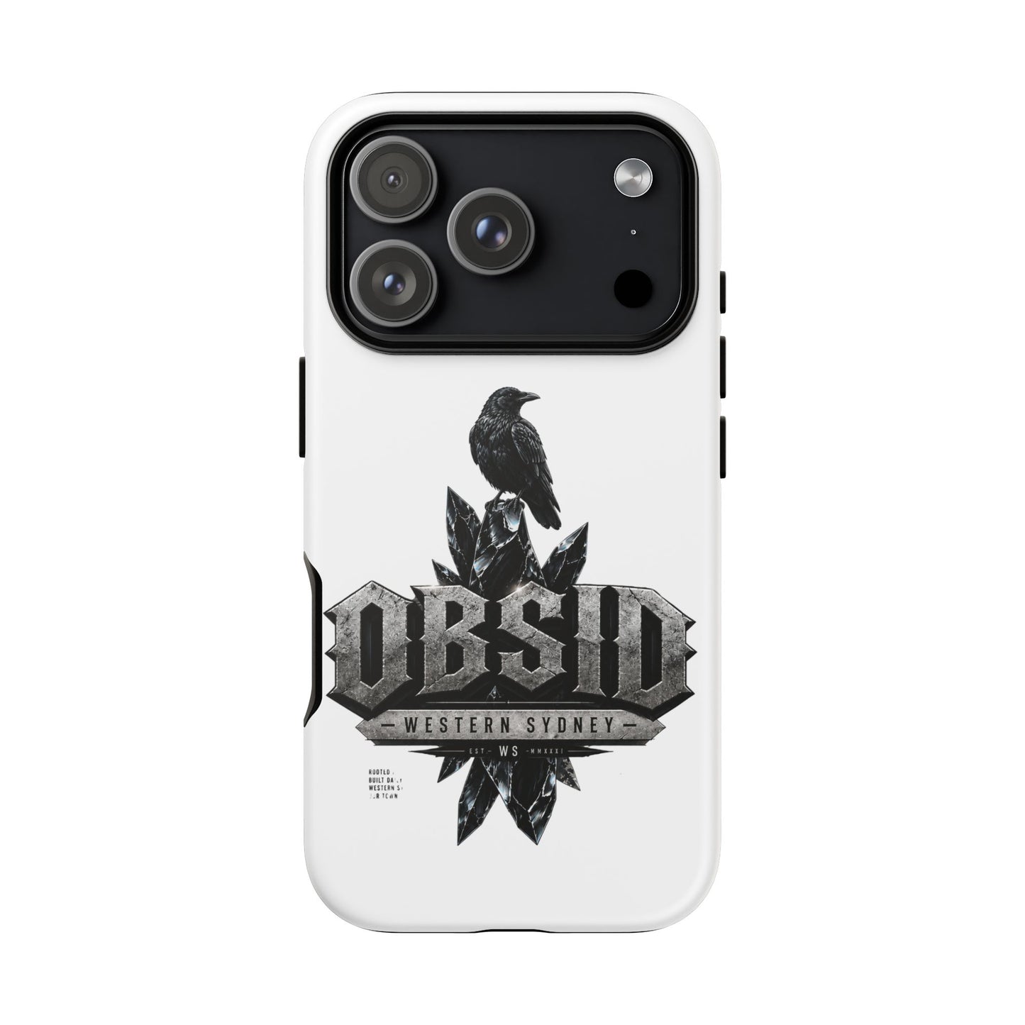 Obsid Western Sydney Raven Phone Case