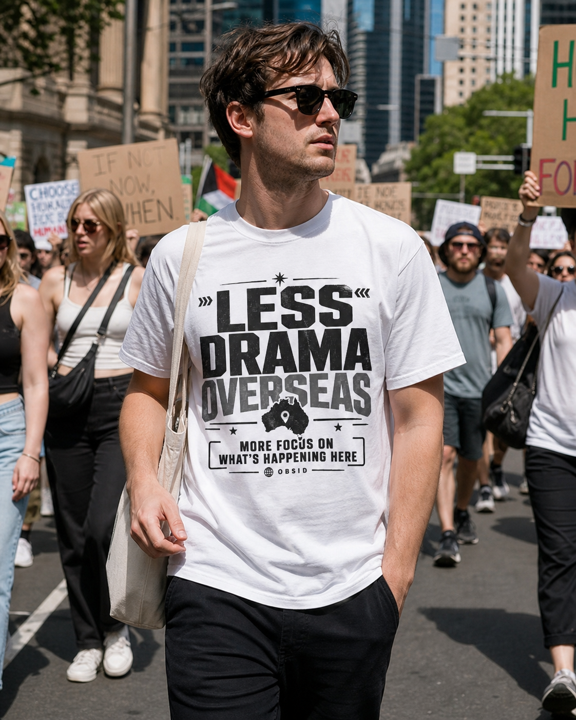 OBSID Focus Here Tee
