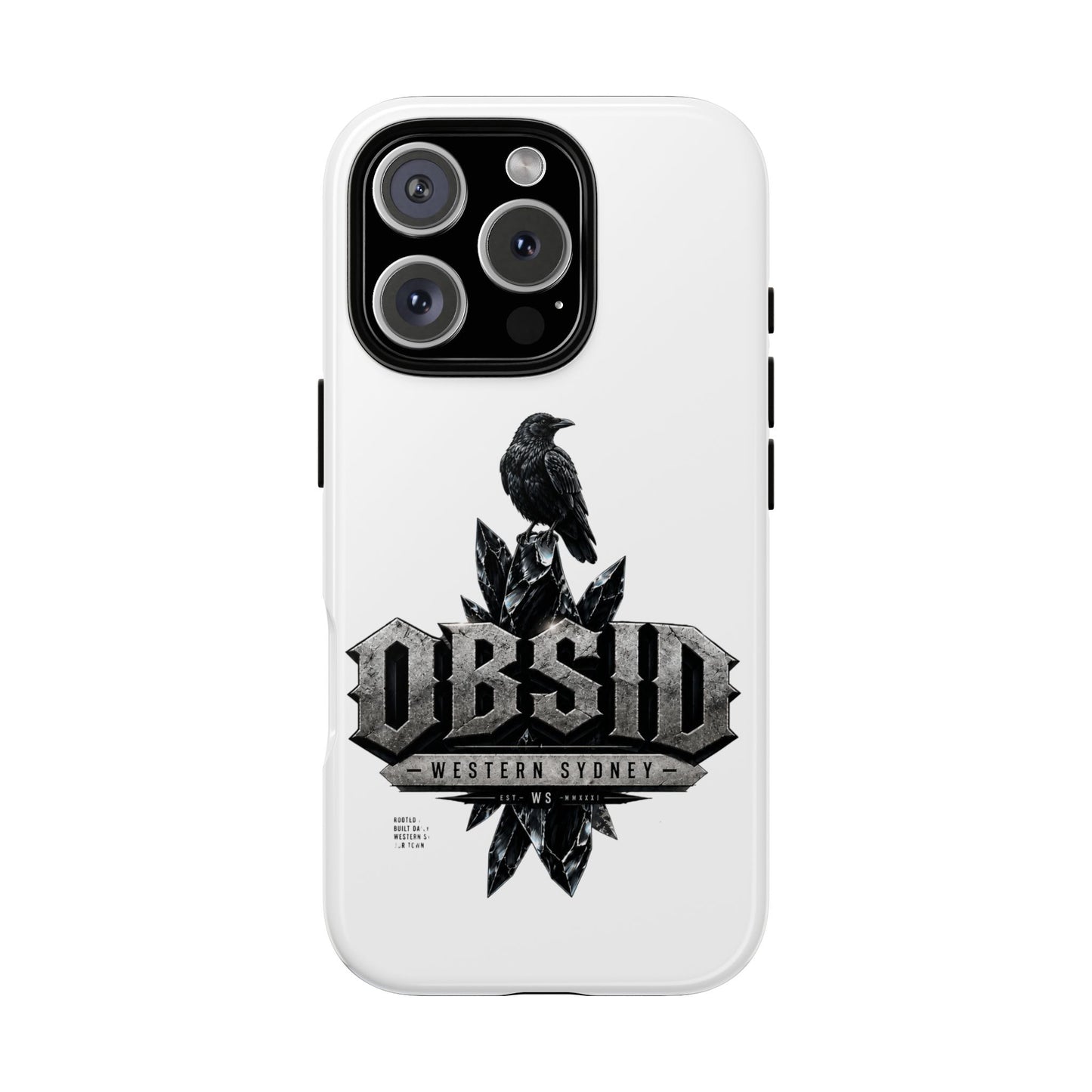 Obsid Western Sydney Raven Phone Case