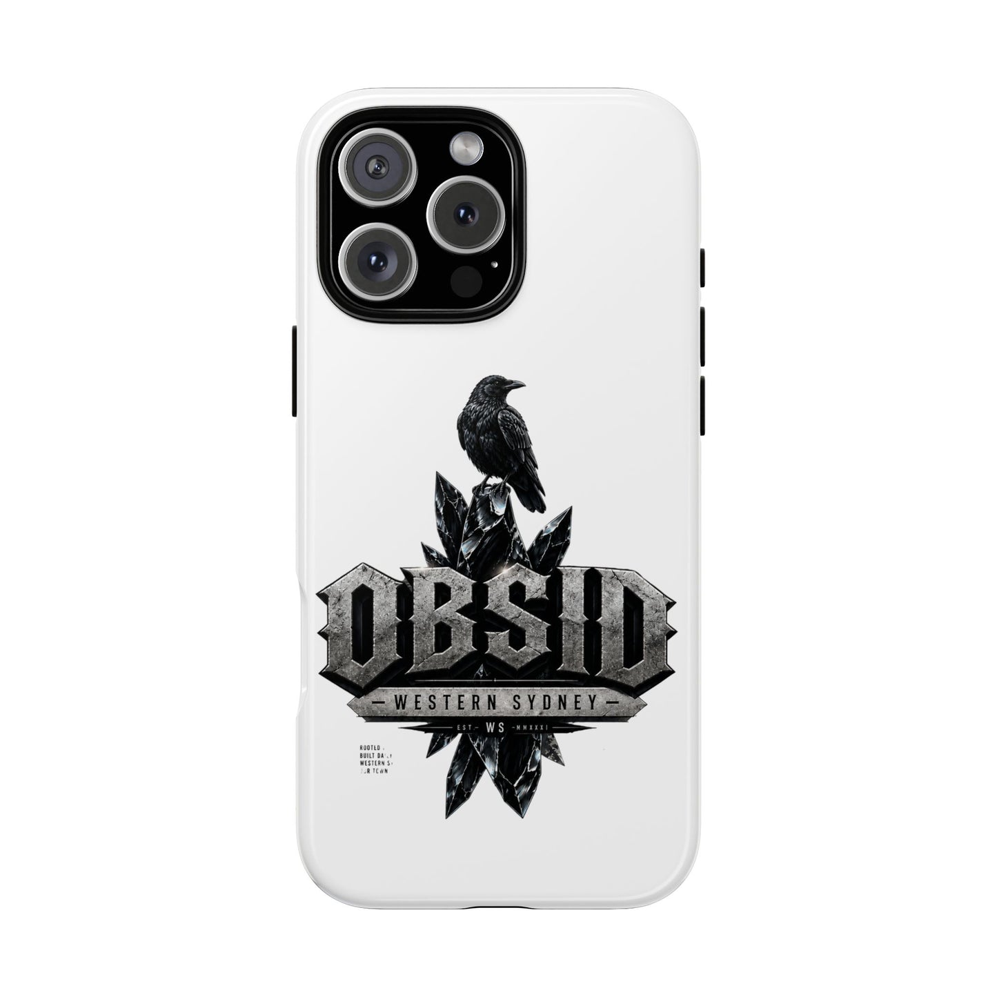 Obsid Western Sydney Raven Phone Case