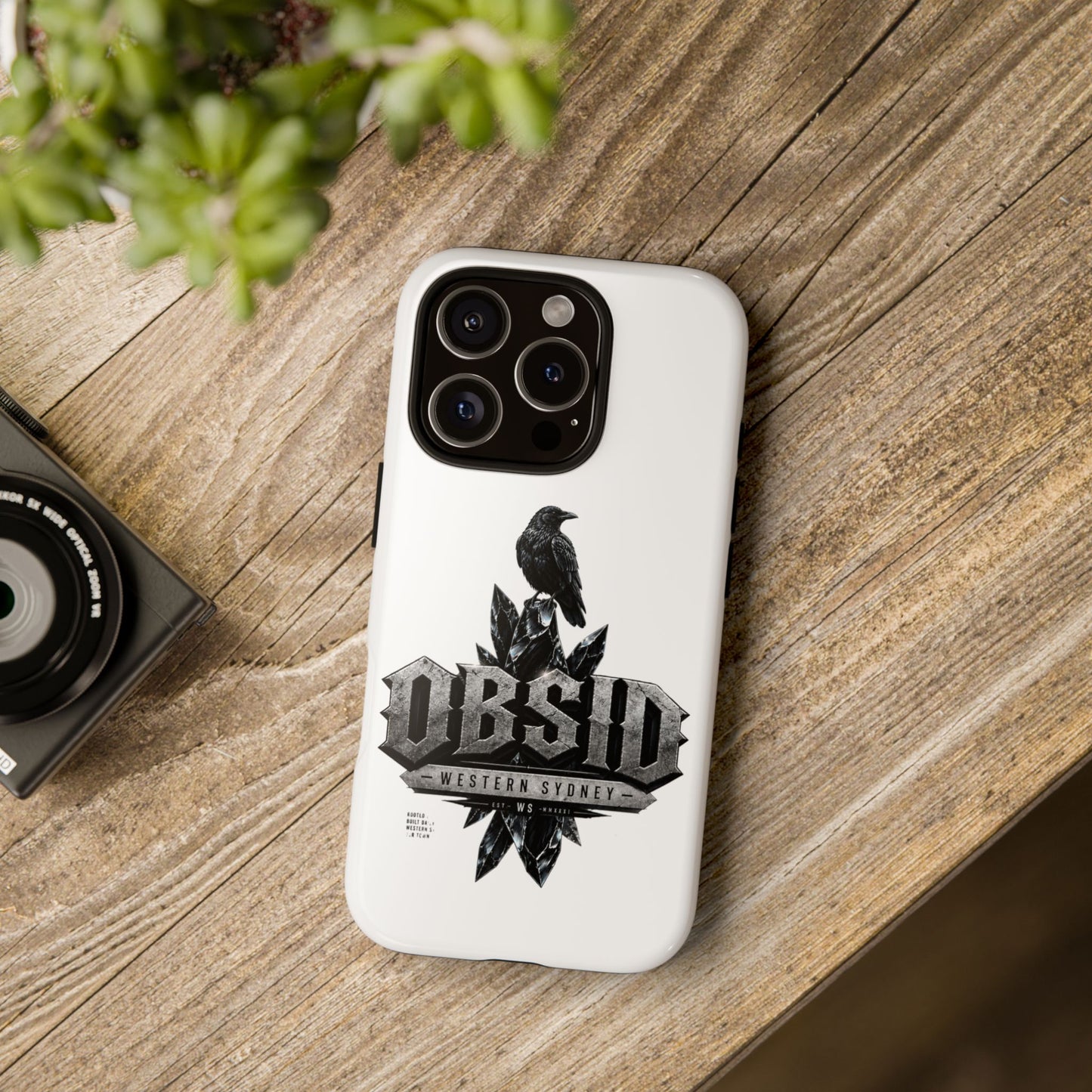 Obsid Western Sydney Raven Phone Case