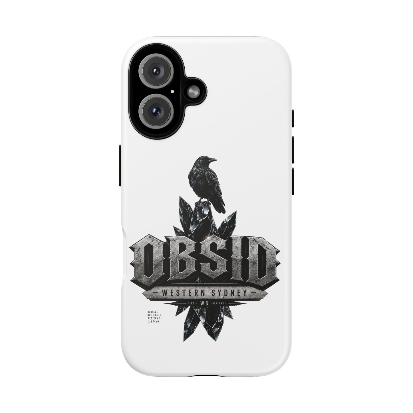 Obsid Western Sydney Raven Phone Case